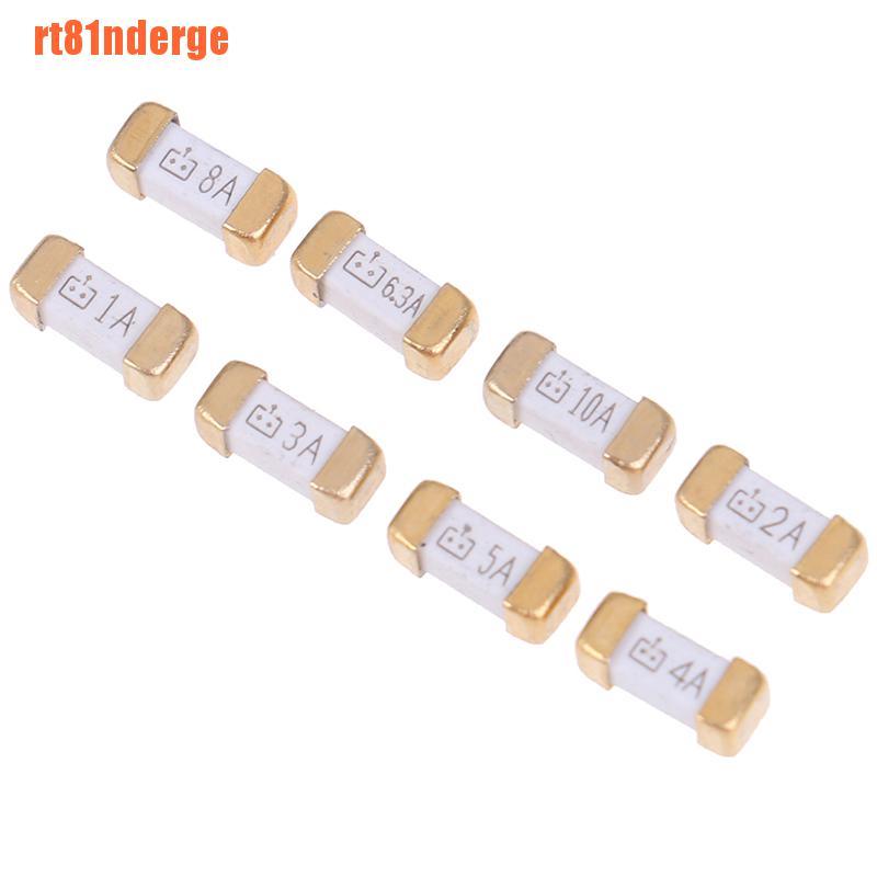 Set 10 Cầu Chì Siêu Nhanh 1808 125v 0451 SMD 1a