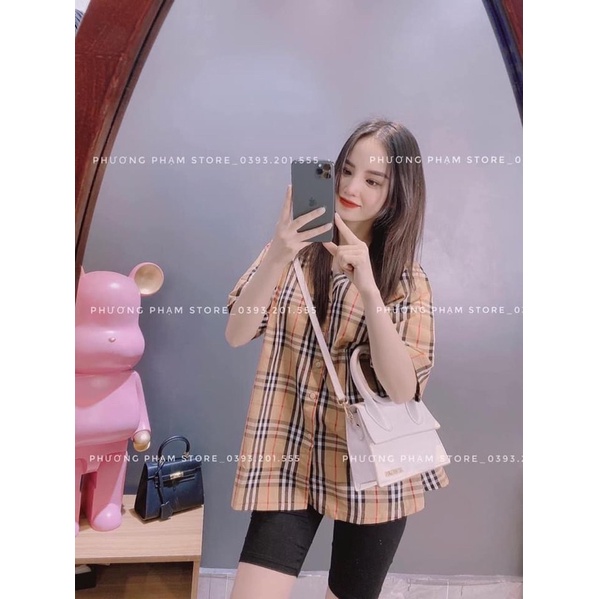 Sơ mi kẻ bbr đang làm mưa làm gió