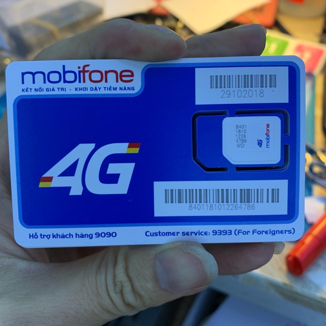 Sim bùm 1 năm mobile phone