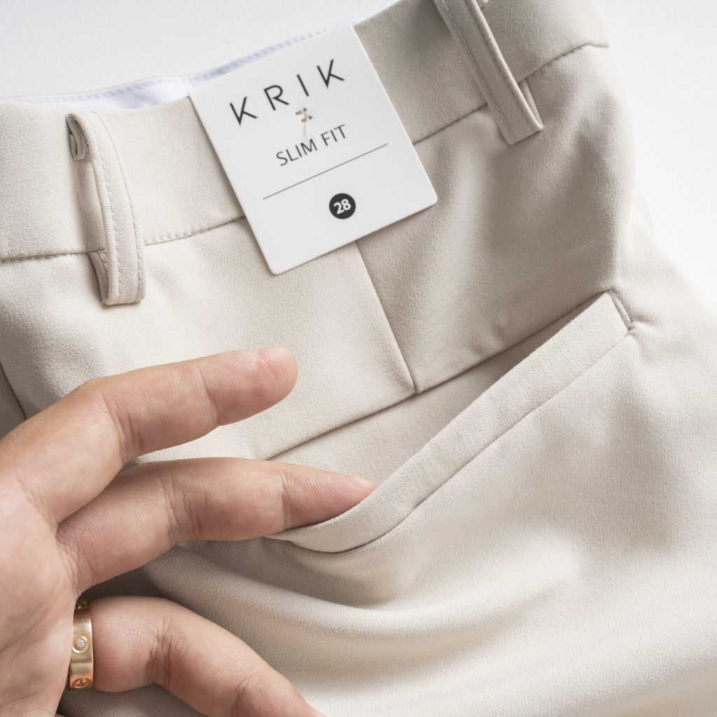 Quần Âu Nam KRIK Dáng Côn Chất Vải Mền Mịn Không Bai Không Xù Xắn Gấu 6039 | BigBuy360 - bigbuy360.vn