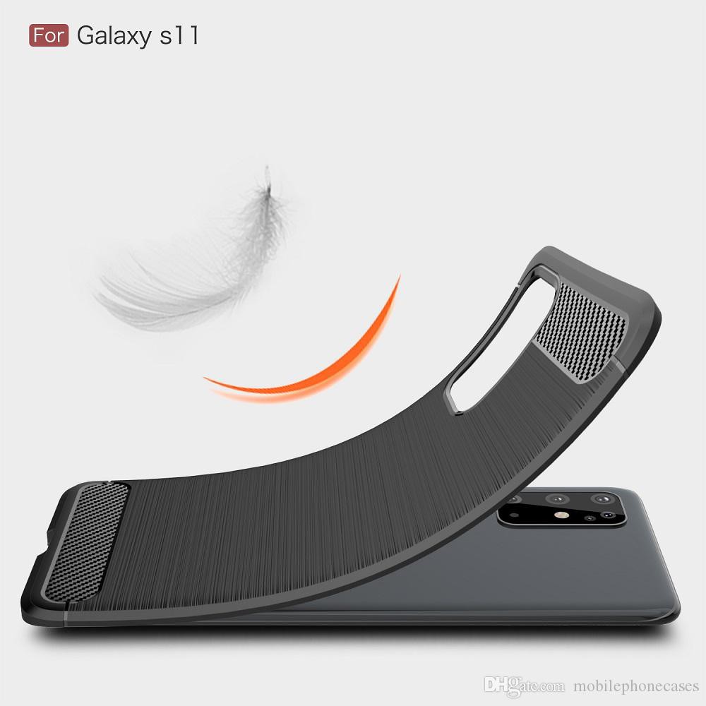 Ốp lưng silicon chống sốc cho Samsung Galaxy S20 Plus hiệu Likgus (bảo vệ toàn diện, siêu mềm mịn) - Hàng chính hãng