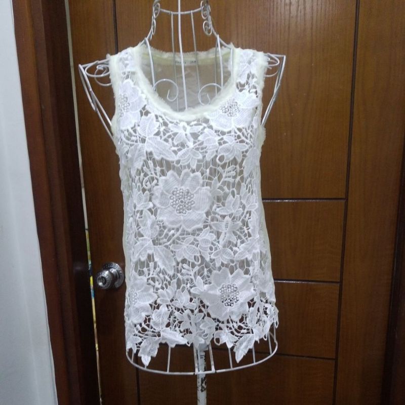 Áo voan trắng,màu các loại