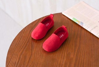 Giày slipon da lộn bé trai bé gái