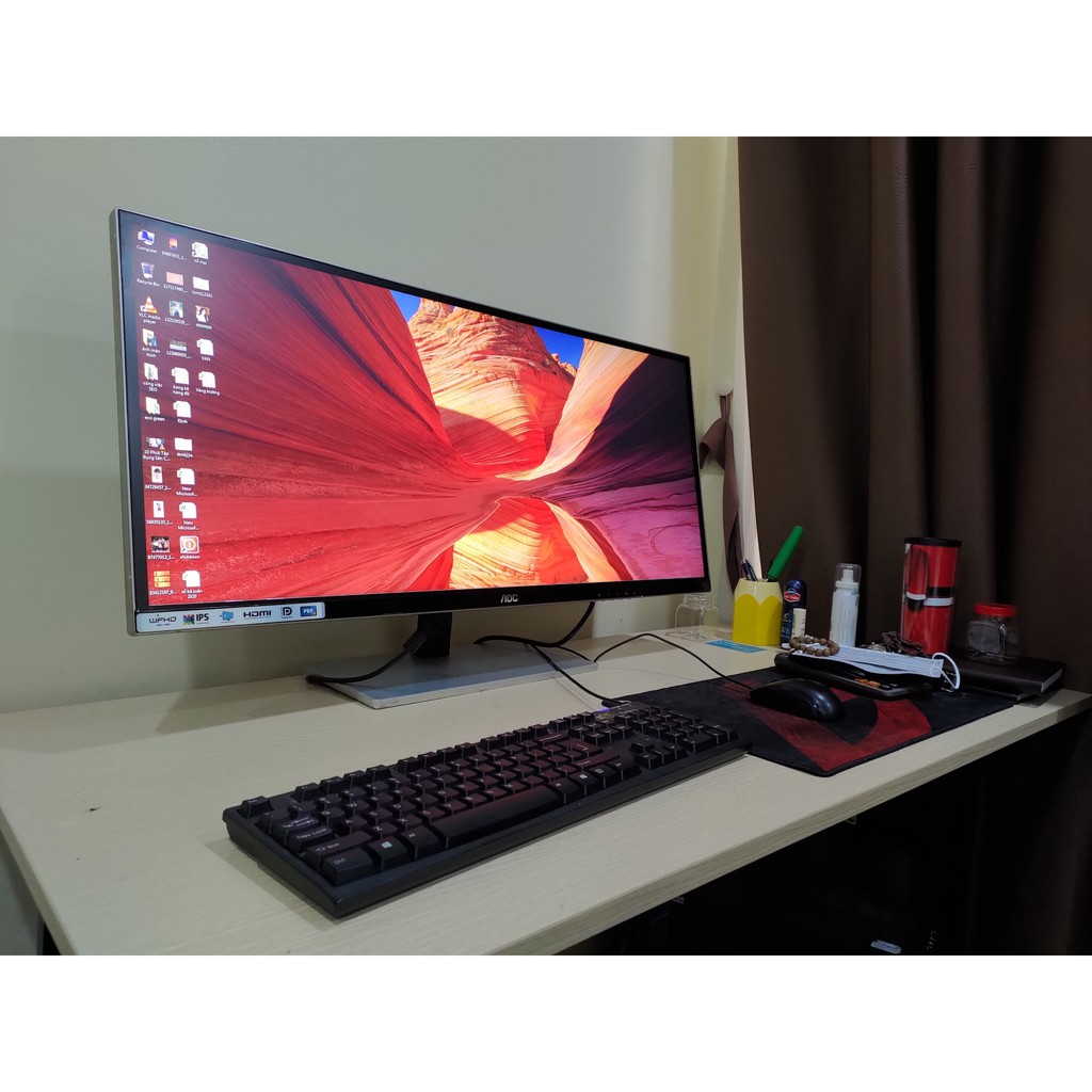 Màn Hình Máy Tính AOC 34 inch 21:9 ultrawide 2k IPS bảo hành 3 tháng