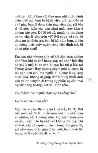 Ai Cũng Xứng Đáng Được Hạnh Phúc
