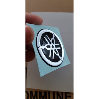 Logo dán dẻo 5cm Yamaha