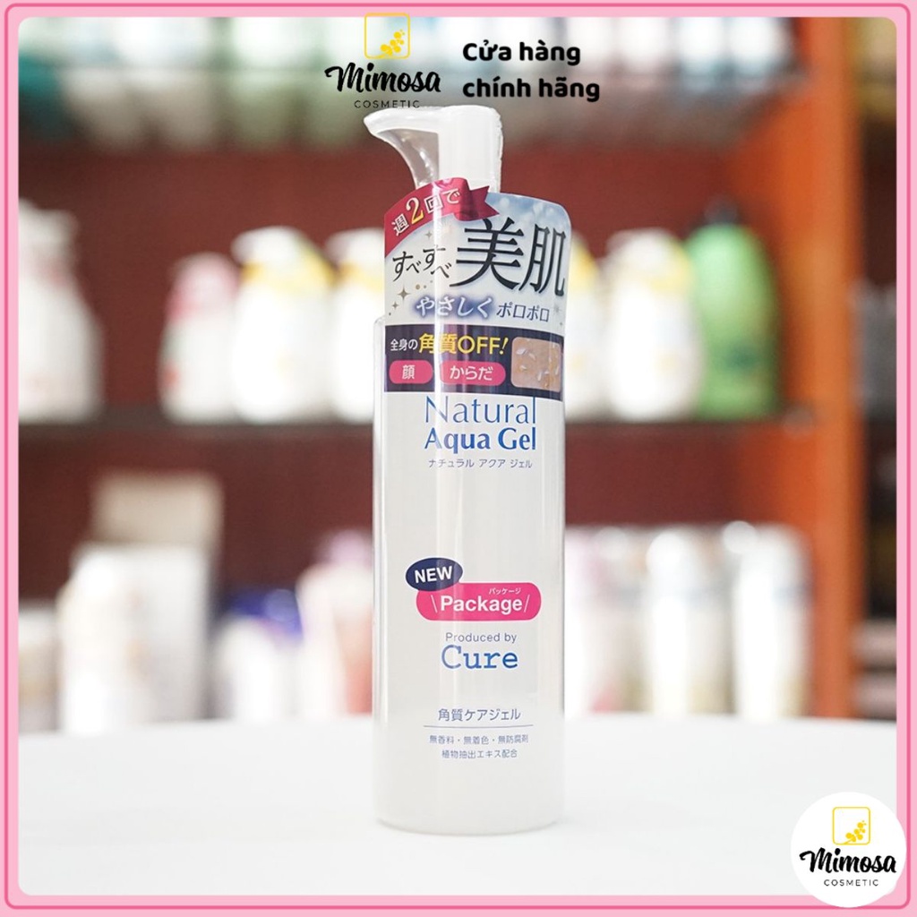 🍓FREESHIP🍓Tẩy da chết Cure Natural Aqua Gel nội địa Nhật Bản 250ml