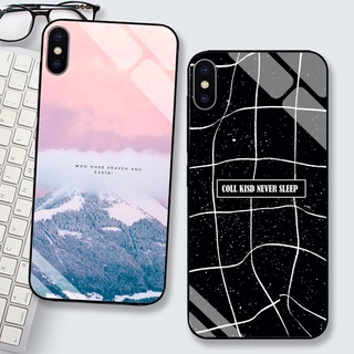 Ốp IPHONE X, Xs, Xsmax, Xr Lưng Kính Cường Lực Cao Cấp Mới Nhất