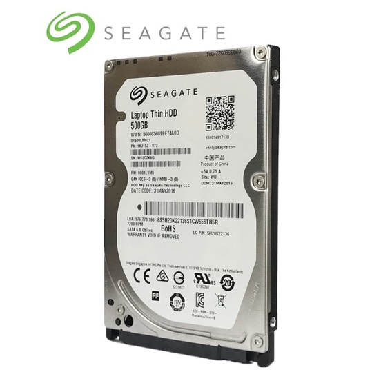 HDD Laptop 500GB 2.5 inch 7200rpm Seagate WD HGST Chính Hãng - Bảo hành 24 tháng