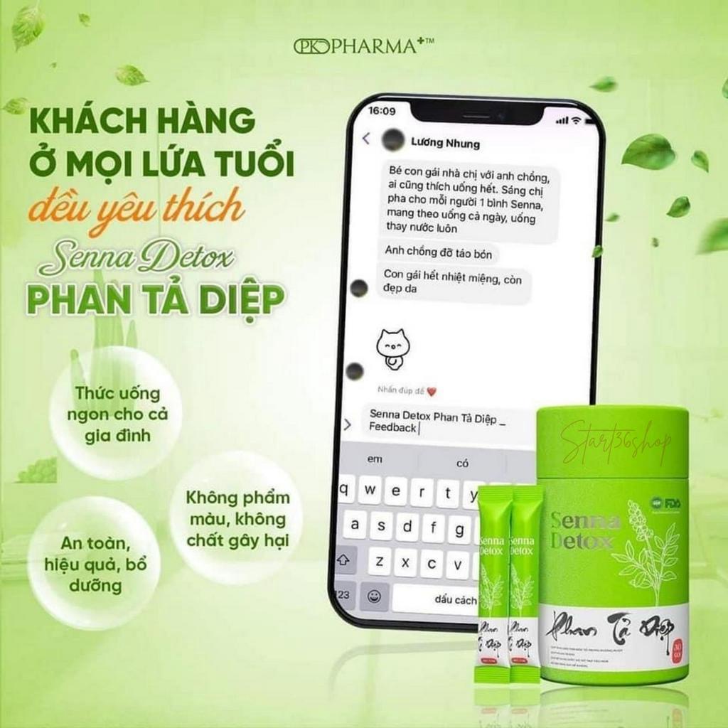 Trà thải độc ruột phan tả diệp senna detox Dr Lacir bổ xung chất xơ đẹp da, hỗ trợ đường tiêu hóa cho 1 cơ thể khỏe mạnh