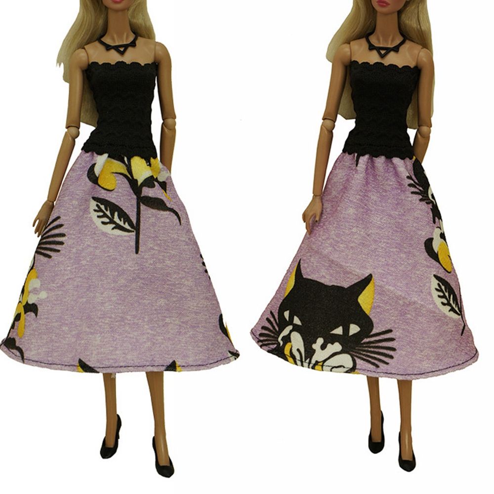 Đầm thời trang cho búp bê 30cm