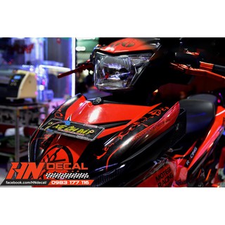 Tem Trùm Exciter 150 Cam Đen Hankook