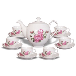Bộ ấm chén uống trà bát tràng kim xa cao cấp - Gốm xứ bát tràng tráng men loại 1