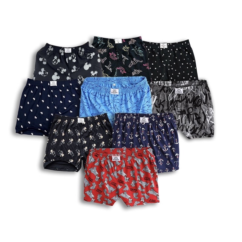 Quần đùi nam thun cotton mặc ngủ thoải mái SEVEN BOXER (BIG SIZE) tot