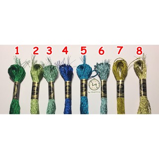 Chỉ Thêu Kim Tuyến Tạo Điểm Nhấn (Giá 1 tép dài 8m)