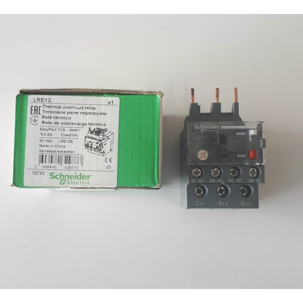 Relay Nhiệt Easypact TVS LRE12 (5.5-8A) - SCHNEIDER