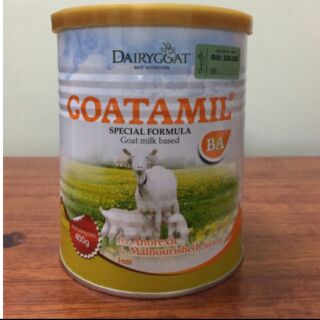 Sữa dê goatamil Ba 800g, date mới nhất