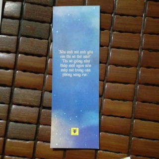 Phụ kiện postcard bookmark ngôn tình