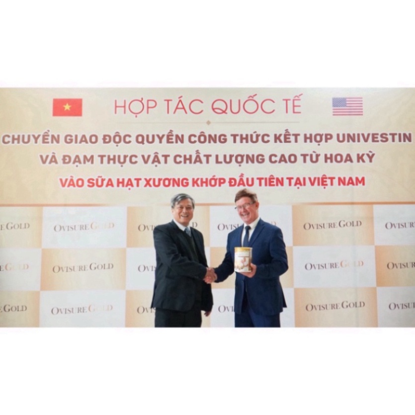 Sữa OVISURE GOLD Sữa Hạt Dinh Dưỡng, 100% Đạm Thực Vật Bổ Sung Canxi