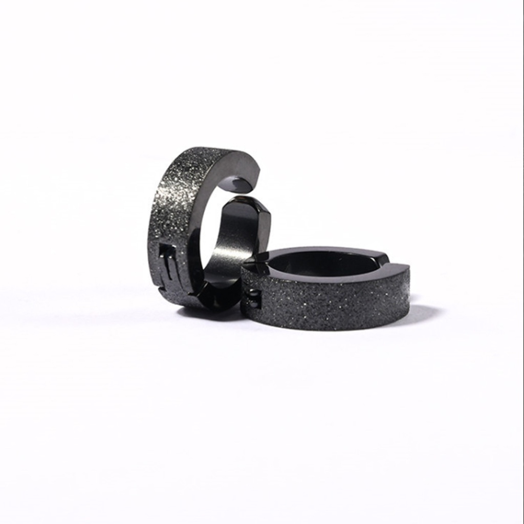 Khuyên tai kẹp không cần bấm lỗ, khuyên tai nam nữ đính đá zircon lấp lánh cao cấp