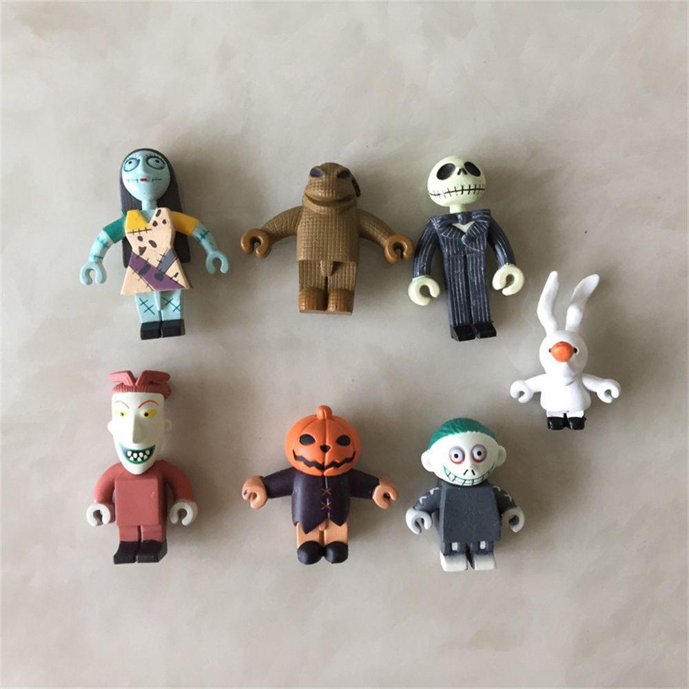 DARNELL Mô Hình Đồ Chơi Jack Skellington Bằng PVC Trang Trí Bảng Điều Khiển Cho Trẻ Em