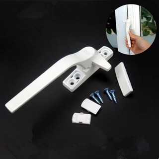 Tay nắm cửa sổ bật của cửa nhựa lõi thép.