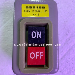[NK] Công tắc chuyển mạch tât bật 3 pha BS216B