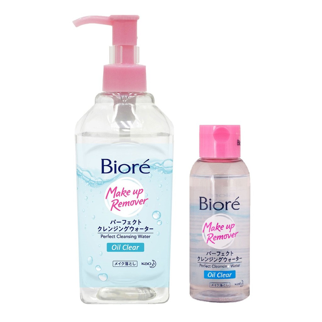 Nước Tẩy Trang Sạch Nhờn Bioré Makeup Remover Perfect Cleansing Water Oil Clear-[Cocolux]-[Biore]