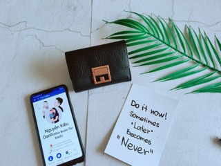 VÍ GẬP NỮ SIZE 15 CM ( kèm video và ảnh thật)
