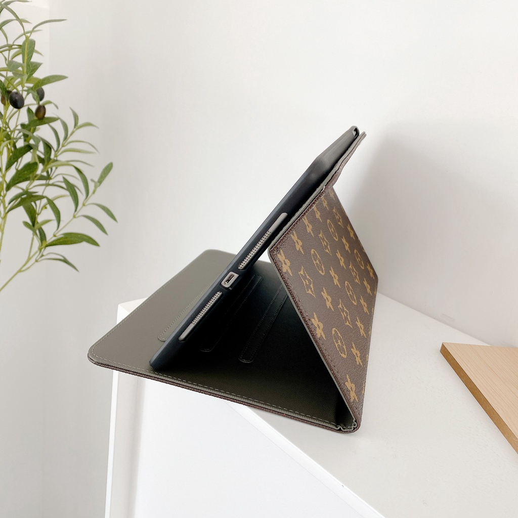 Ốp Máy Tính Bảng Da PU Mềm Đế Lật Cho IPad 2022 Air 5 10.9 Air 4 3 2 1 Pro 11 2021 10.5 9.7 10.2 9th 8th 7th Mini 6 5