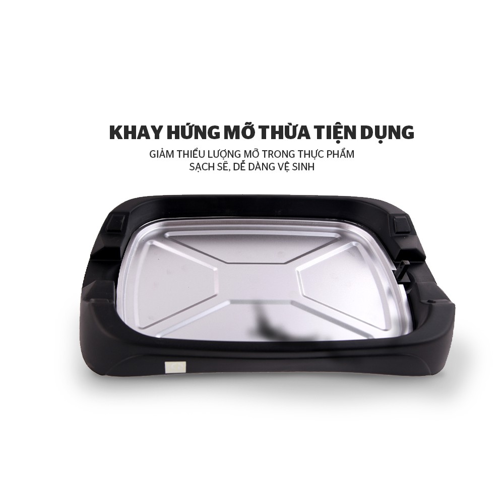 Bếp nướng điện SUNHOUSE SHD4602 - Hàng Chính Hãng