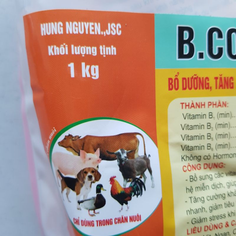 1 kg bcomplex dạng cốm hòa tan nhanh