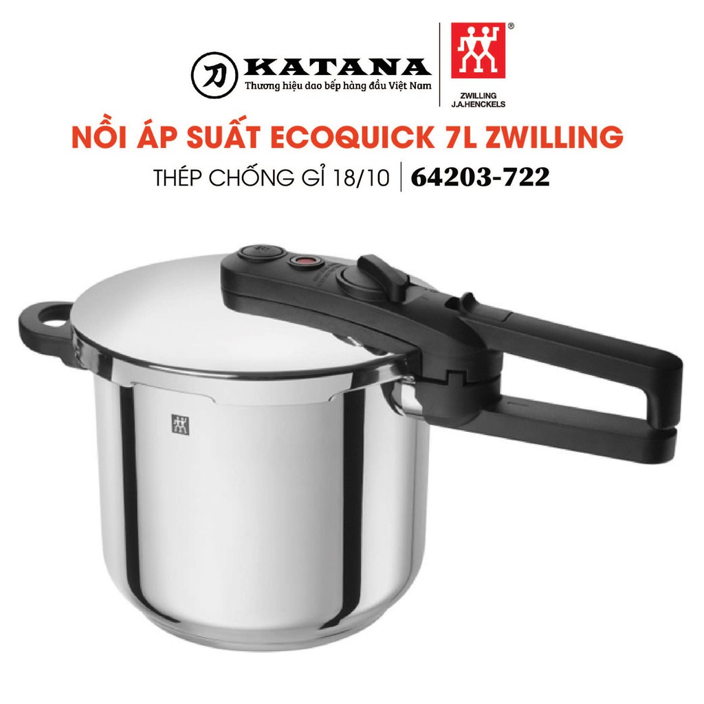 ZWILLING - Nồi áp suất EcoQuick - 7L