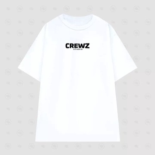 Tee basic ss1 CREWZ áo thun tay lỡ unisex
