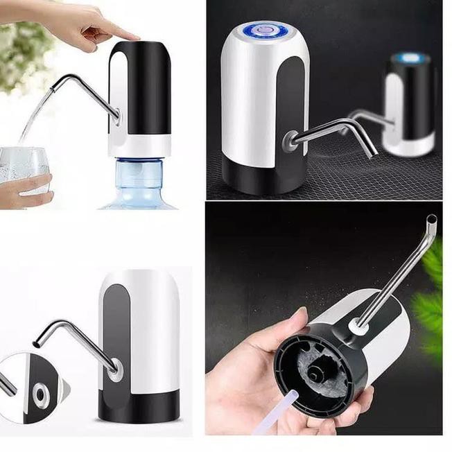 ❈ Vòi Bơm Nước Điện Tử Có Đèn LED Trắng Nhỏ Gọn Tiện Dụng ➻
