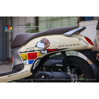 Tem Scoopy - mẫu Snoopy