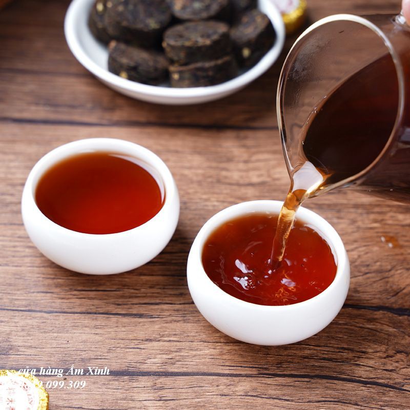 Trà Phổ Nhĩ Chín Vân Nam Hương Nếp (chia gói nhỏ 50 gram dùng thử)