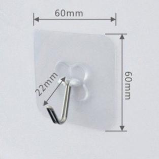 Móc dán tường siêu dính 6x6cm - MY2