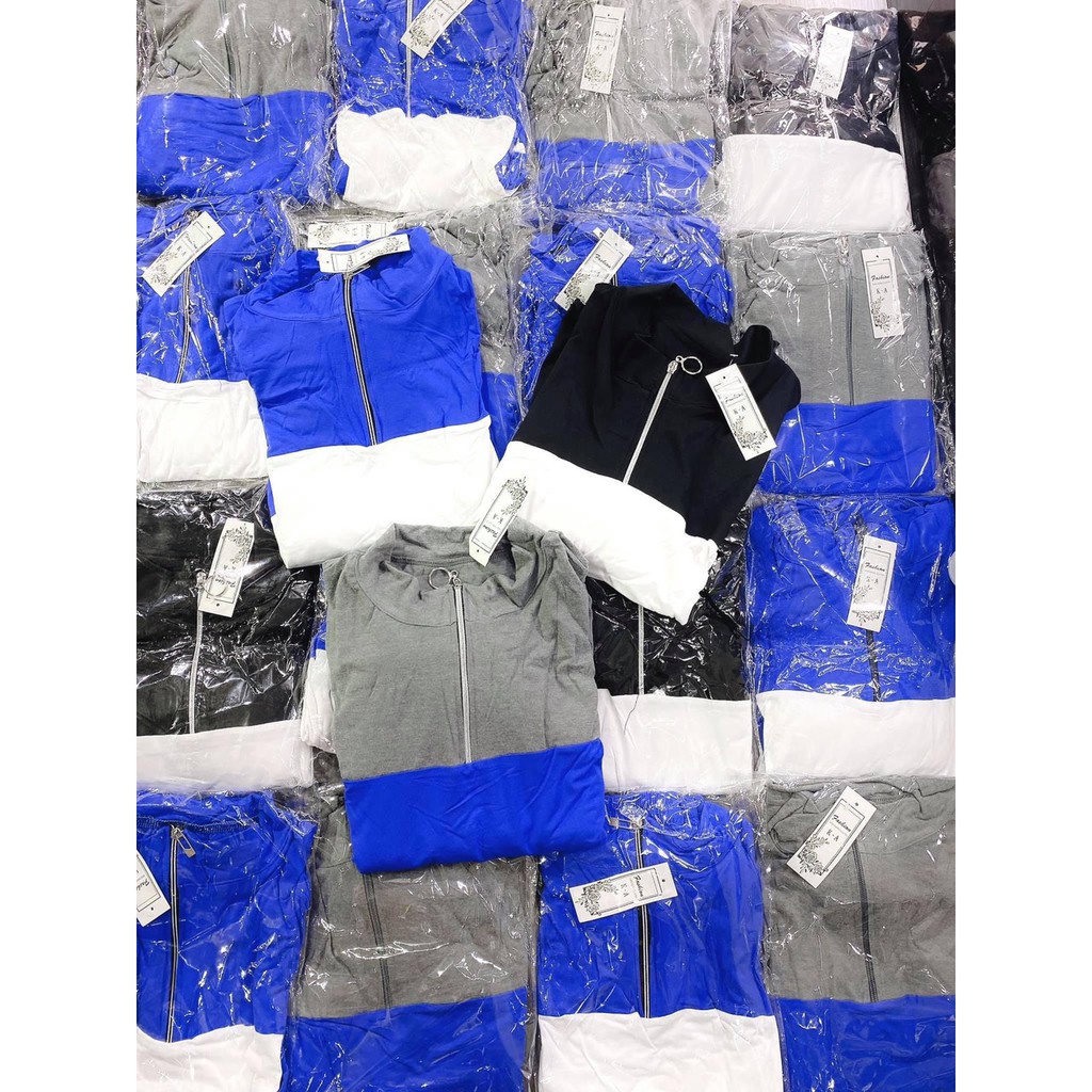 Bộ tanktop can phối 3 màu RUBY HOUSE86 khóa cổ, rút eo gồn Áo và Quần HÀNG ĐẸP FROM RỘNG HOT HIT