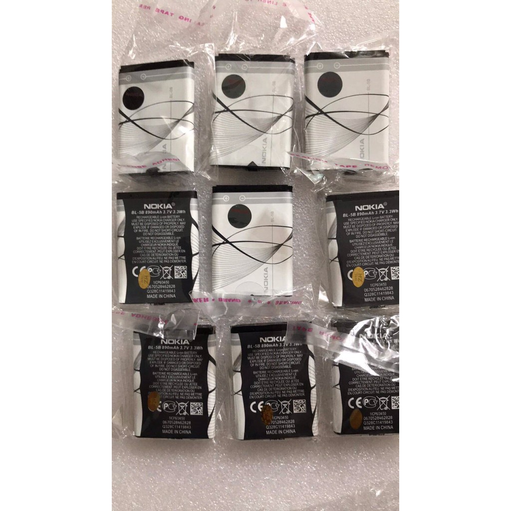 Pin BL 5B cho Nokia 3220, 3230, 6020, 6070, 6120c, 7260, N80 - 890mAh