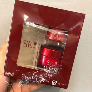 SET MINI 4 MÓN SKII DƯỠNG DA NHẬT BẢN,Set MINI 3 MÓN SKII DƯỠNG DA NHẬT BẢN,SK-II / skii / sk2 water 30ml kem mắt 2,5g red face cream 15g mẫu mini du lịch ba mảnh