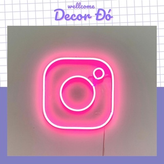 Đèn NeonSign | inStagram ( IG ) | Kích Thước 27x27cm | Quà Tặng Trang Trí Cực Chất , Siêu Sáng & Tiết Kiệm Điện |