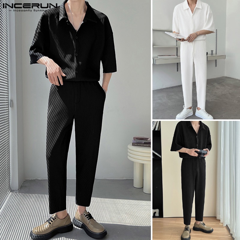 Bộ quần áo thể thao INCERUN thời trang năng động cho nam