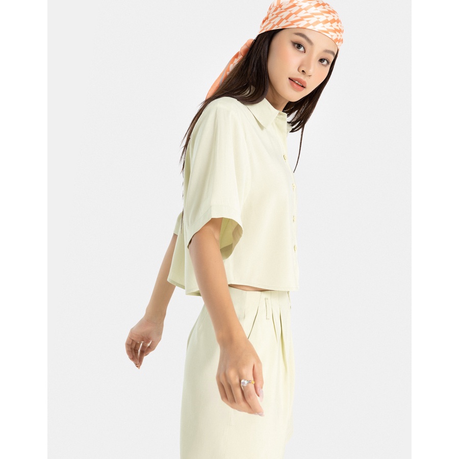 Áo Sơ Mi Nữ Thời Trang JUNO Kiểu Nút Sau JNASM012