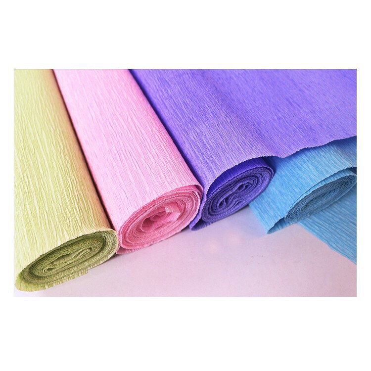 Giấy nhún,Giấy Gấp hoa 50x250cm