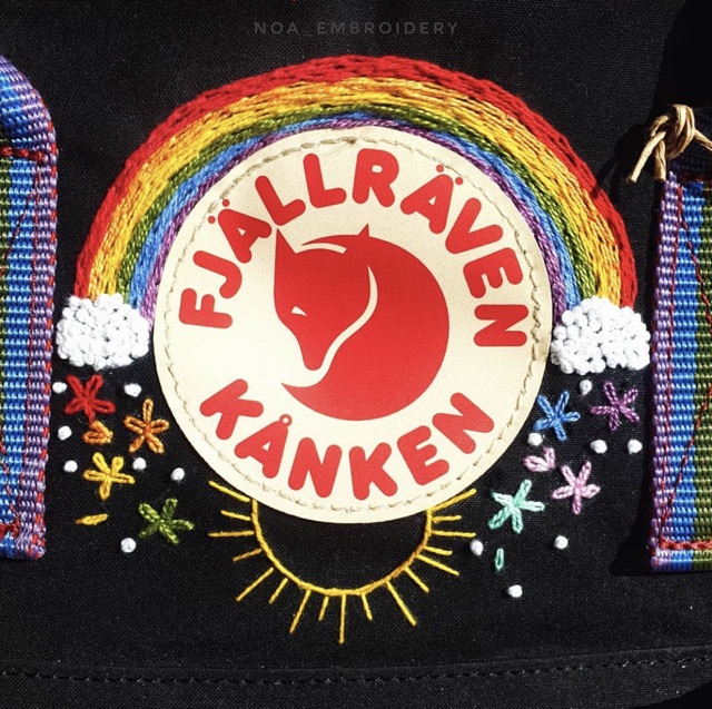 Balo Kanken Thêu