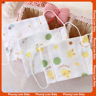 Khẩu trang vải xô Nhật cho bé 3M đến 4Y