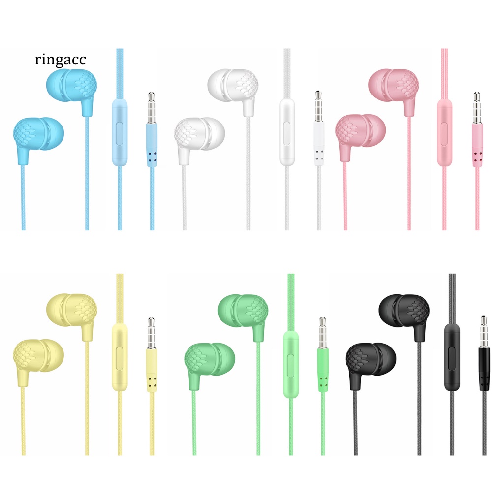 Tai Nghe Nhét Tai RGA 3.5mm Hiệu Ứng Âm Thanh Vòm 3D