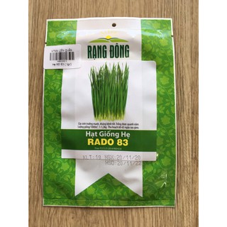 Hạt Giống Hẹ RaĐo 83 - Rạng Đông