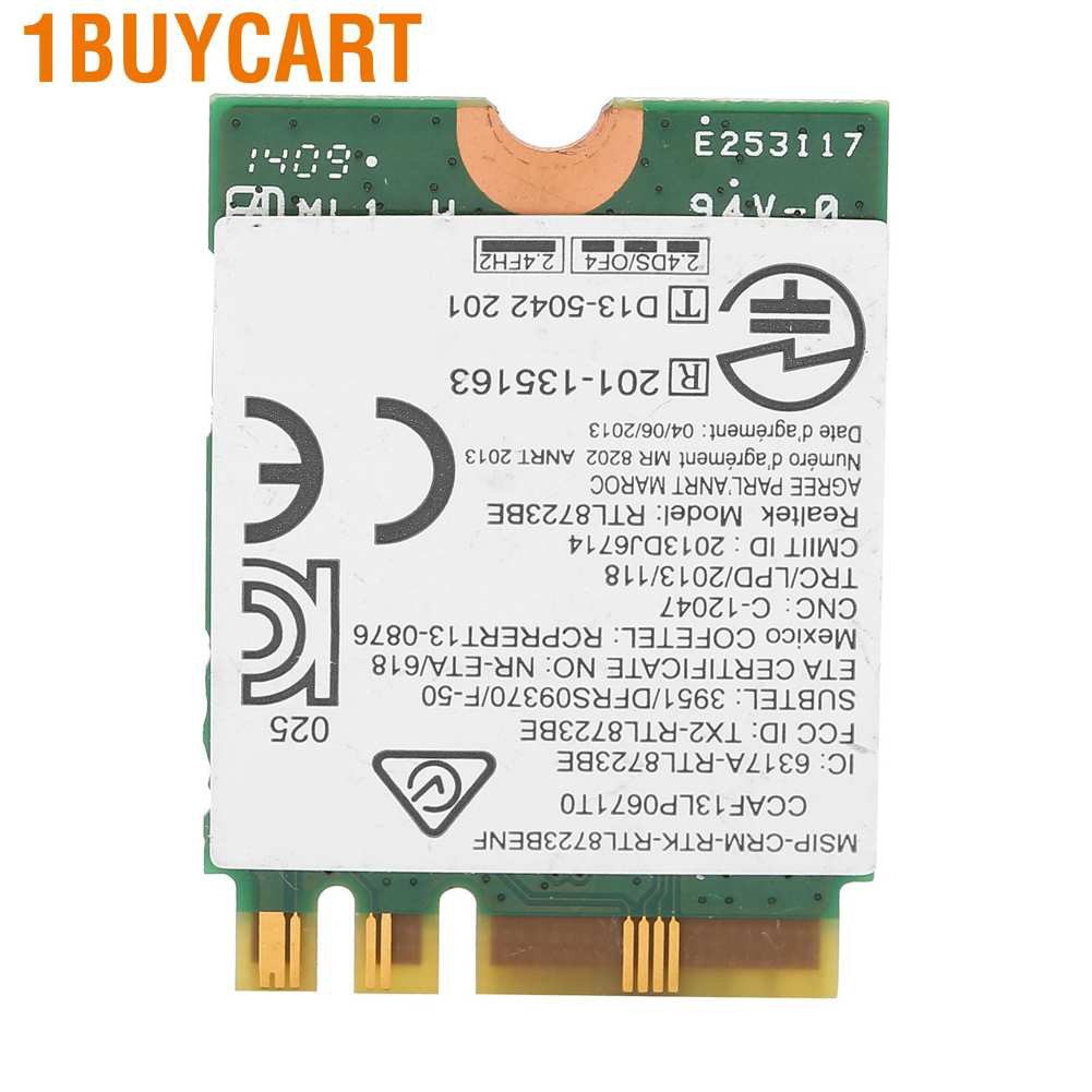 Card Mạng Không Dây Rtl8723Be Furu 04x6025 300m Ngff Wifi Bluetooth Wlan 2.4 Ghz